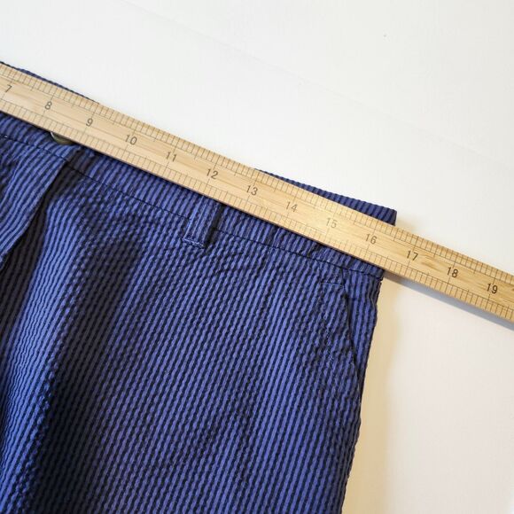 Navy blue Seersucker Shorts Size 6 Southern Tide LNC - Picture 6 of 9